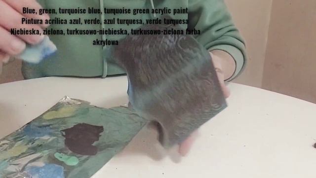 How to use stencil with decoupage on the box? #dekupaz #декупаж смотреть онлайн