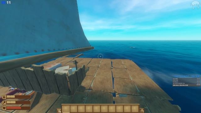 Стрим #01| Рандомный подруб. | RAFT Survival Co-Op на Русском. смотреть онлайн