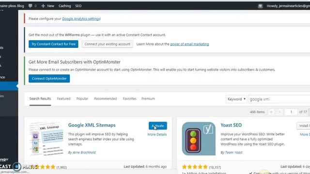 How to Submit a Sitemap XML File to Google in Wordpress смотреть онлайн