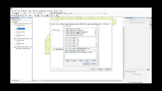 Attribute and Spatial Join and multiple query using query builder In ArcGIS смотреть онлайн