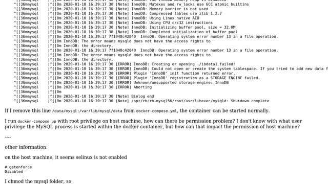 Can user privilege of docker container impact permission of host machine on mounted volume in... смотреть онлайн
