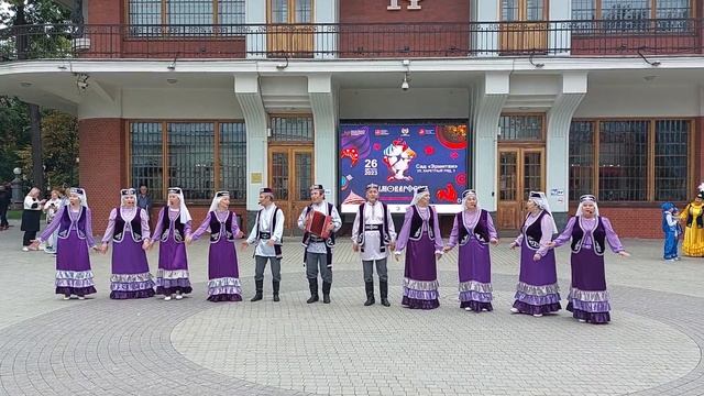 Московский Ансамбль национальной татарской песни «Мирас» на фестивале "Самоварфест" - 2023. смотреть онлайн