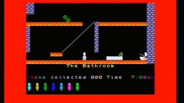Jet Set Willy - ZX Spectrum game смотреть онлайн