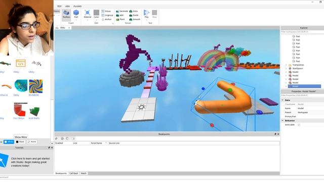 MAKING MY OWN GAME IN ROBLOX! HOW TO MAKE A GAME IN ROBLOX! смотреть онлайн