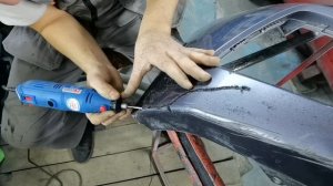 Надежный и быстрый ремонт трещины на бампере