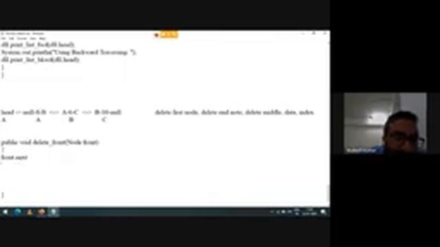 Doubly Linked List Implementation using JAVA live class смотреть онлайн