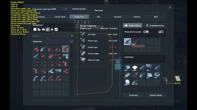 Beginning of the arrangement of the base #01 / Live among them! / Space Engineers with mods смотреть онлайн