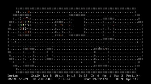Полное русское прохождение ADOM - 22 - Воспоминания былых дней 2 и баги смотреть онлайн