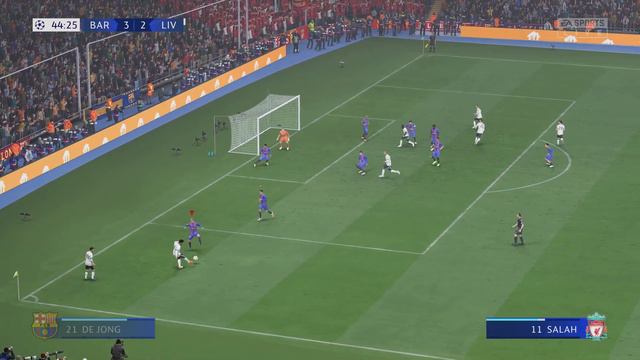 FIFA 22 PS5 - Barcelona Vs Liverpool Ft. Christensen, Kessié. - UEFA Champions League - 4K смотреть онлайн