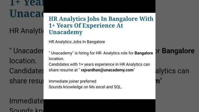 Jobs In Bangalore February 2021|Freshers Jobs In Bangalore|Job Openings In Bangalore Part-1 смотреть онлайн