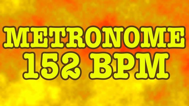 152 BPM Metronome - 10 Minute Metronome - 152BPM Click Track - 10 Minute Timer - Metrónomo 152 смотреть онлайн