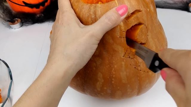 Шопкинс Хэллоуин: делаем светящуюся тыкву-Шопкинс, раскрашиваем фигурки смотреть онлайн