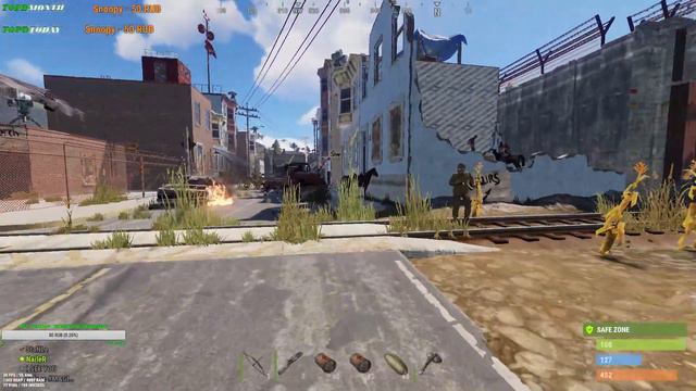 #Rust Первый день выживания после глобал вайпа на официалке/Часть 2/Тиммейты кинули, поэтому соло смотреть онлайн