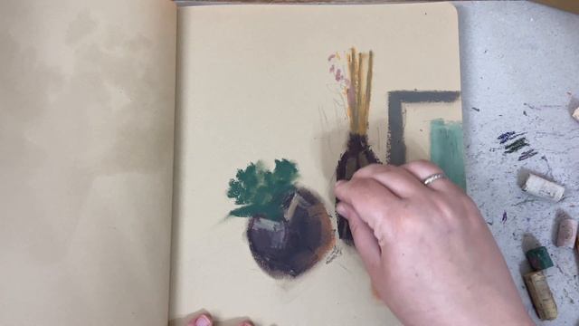 Масляная пастель | Плавлю новые цвета масляной пастели смотреть онлайн