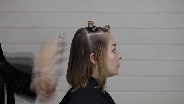 УДЛИНЕННЫЙ БОБ | Женские стрижки | Владимир Кордюк смотреть онлайн