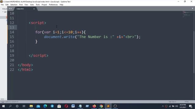 Fullstack JavaScript Tutorial in Bangla 2021 Part 51 JavaScript Break and Continue Statement смотреть онлайн