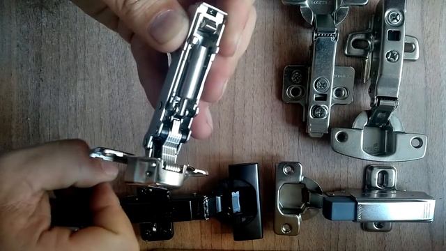 Сравнение мебельных петель с доводчиками Blum, Salice, Hettich, Hafele, DTC, DC, Muller, Ff смотреть онлайн