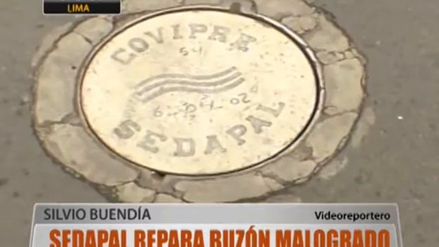 Sedapal repara Buzón deteriorado смотреть онлайн