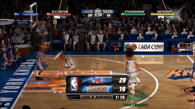 NBA Jam: On Fire Edition (XBLA)- Online 2 vs. 2 Session 1 (3/4) смотреть онлайн