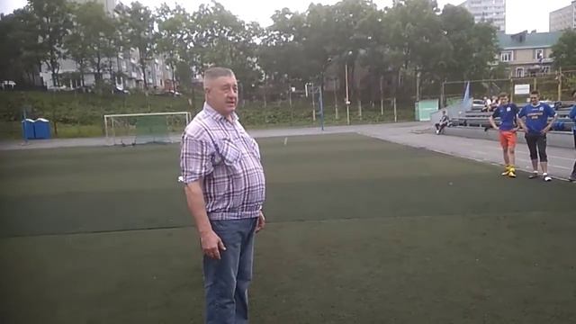 Футбол на Тихой в честь дня Рыбака смотреть онлайн