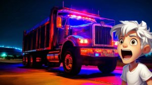 Песенка про ГРУЗОВИЧОК, САМОСВАЛ и ПОГРУЗЧИК для детей | Мультики про машинки для малышей