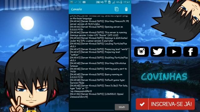 Plugin Do Spawn com Particulas PHP7 (Pocketmine e Mc-Node) смотреть онлайн