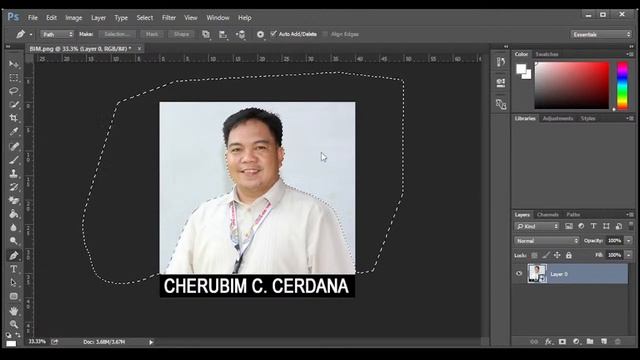How to remove background in Adobe Photoshop CC 2015 смотреть онлайн