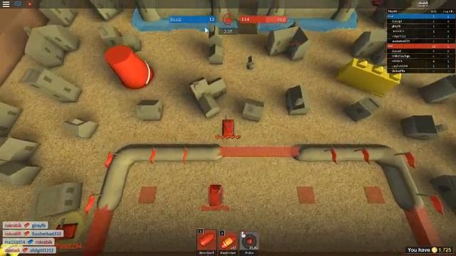 игрушечные танки Tiny Tanks roblox смотреть онлайн