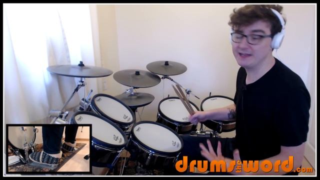 ★ Eye Of The Tiger (Survivor) ★ Drum Lesson PREVIEW | How To Play Song (Marc Droubay) смотреть онлайн