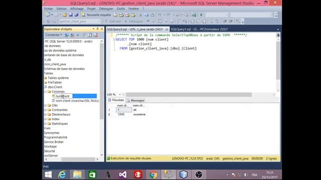 Java JDBC Partie 4 connection between java and SQLServer Delete смотреть онлайн