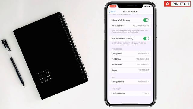 how to check IP Address of iPhone 2023 | PIN TECH | смотреть онлайн