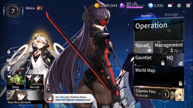 CounterSide. Global релиз. Часть 1. Небольшой начальный обзор и советы на старт смотреть онлайн