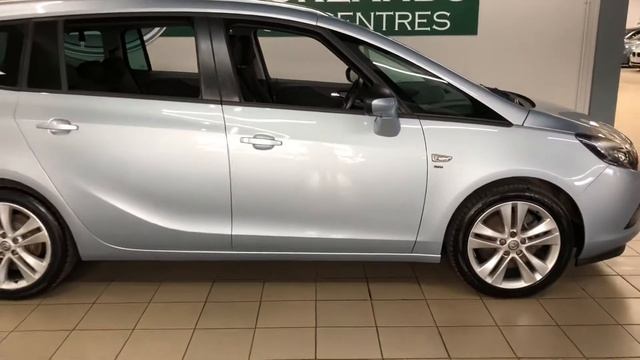 Vauxhall Zafira Tourer 165 SRI Brooklands Leeds смотреть онлайн