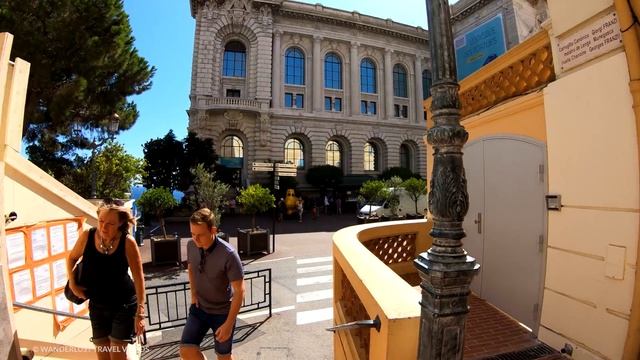 Monaco-Ville (Old Town), Prince's Palace - ?? Monaco [4K HDR] Walking Tour смотреть онлайн