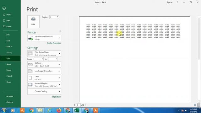 How to Print Large Excel Spreadsheet on Multiple Pages смотреть онлайн