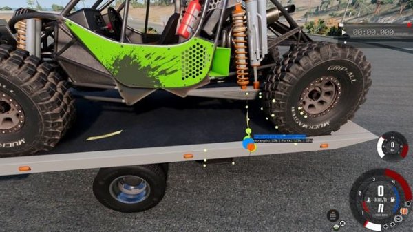 Как ЗАКРЕПИТЬ МАШИНУ на ЭВАКУАТОРЕ или ПРИЦЕПЕ в BeamNG Drive