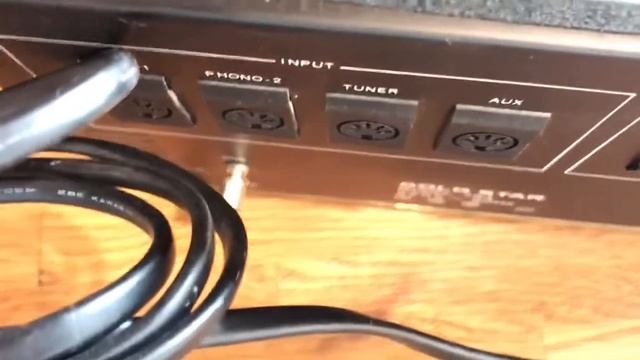 GOLDSTAR 754 STEREO INTEGRATED AMPLIFIER