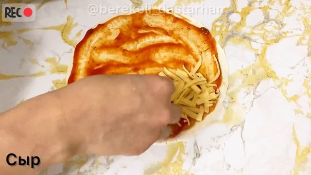 Кесадилья с курицей‼️Кесадилья за 5 минут‼️Quesadilla