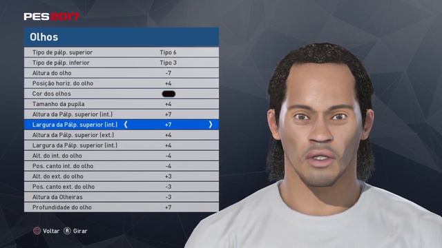 PES 17 - FACE E HABILIDADES - RONALDINHO GAÚCHO смотреть онлайн