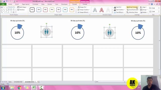 CARA MEMBUAT DASHBOARD KPI DI EXCEL | EXCEL DASHBOARD смотреть онлайн
