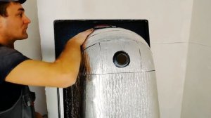 Шумоизоляция ванны и ее установка.