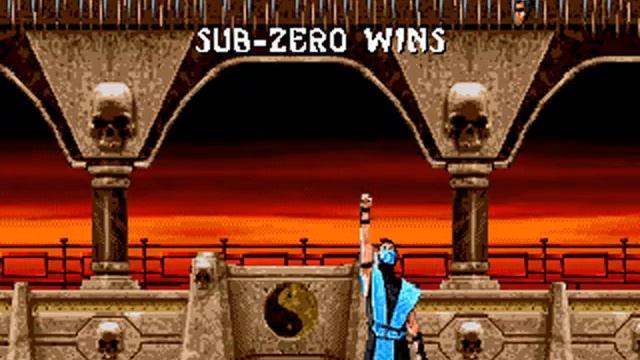 Mortal Kombat 2 - Sega 32X - Stage Fatality - Kombat Tomb (Slide) смотреть онлайн