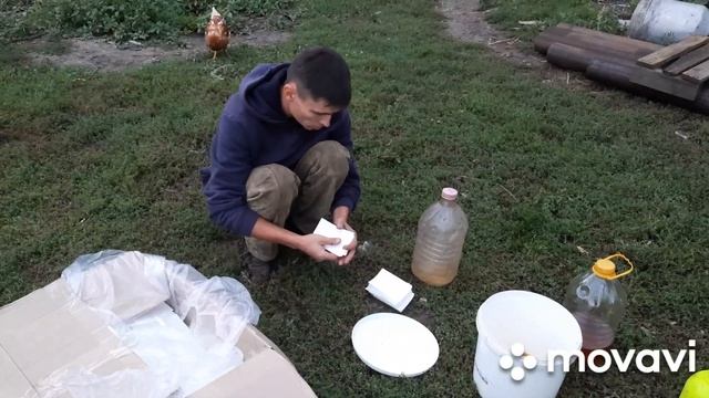 Приготовление раствора для обработки от клеща. смотреть онлайн