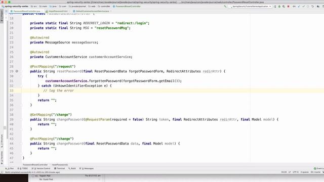 Spring security forgot password смотреть онлайн