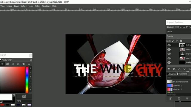 Gimp 2.10.8 poster tutorial смотреть онлайн