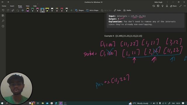 Non Overlapping Intervals | Leetcode Q.435 | Python | C++ | Java | JS | Leetcode Daily Challenges смотреть онлайн
