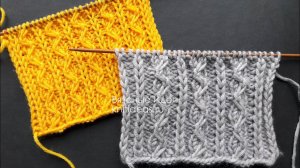 КРАСИВЫЙ УЗОР СПИЦАМИ. Жгут "Змейка" спицами.