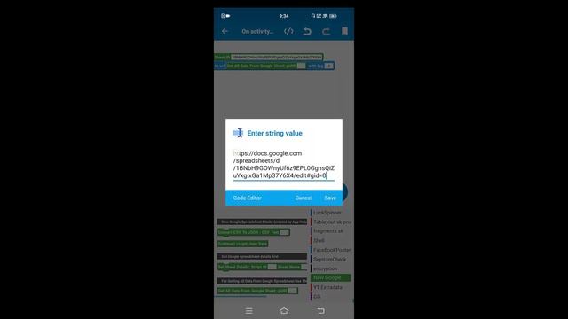 Call all data from Google spreadsheet to in your app in json format ? App Helper смотреть онлайн