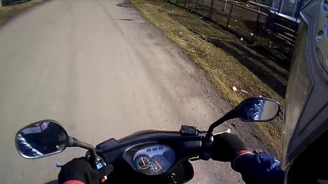 Покатушки один день скутериста #2 RACER SAGITA смотреть онлайн