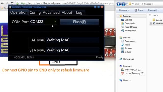 ESP8266 How To Flash NodeMcu Firmware смотреть онлайн